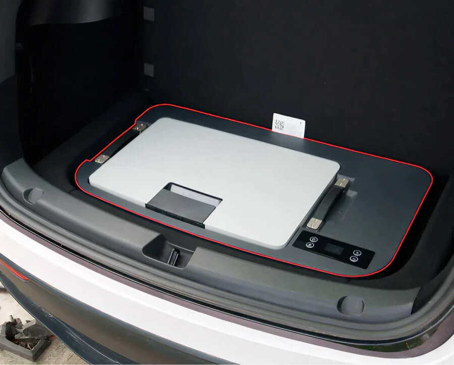 car refrigerator for tesla model y