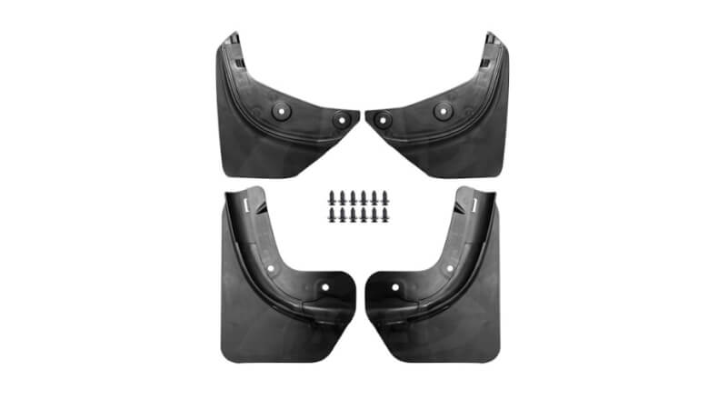 Mud Flaps Splash Guards For Model Y 2017-2023 (Set of Four) – $53