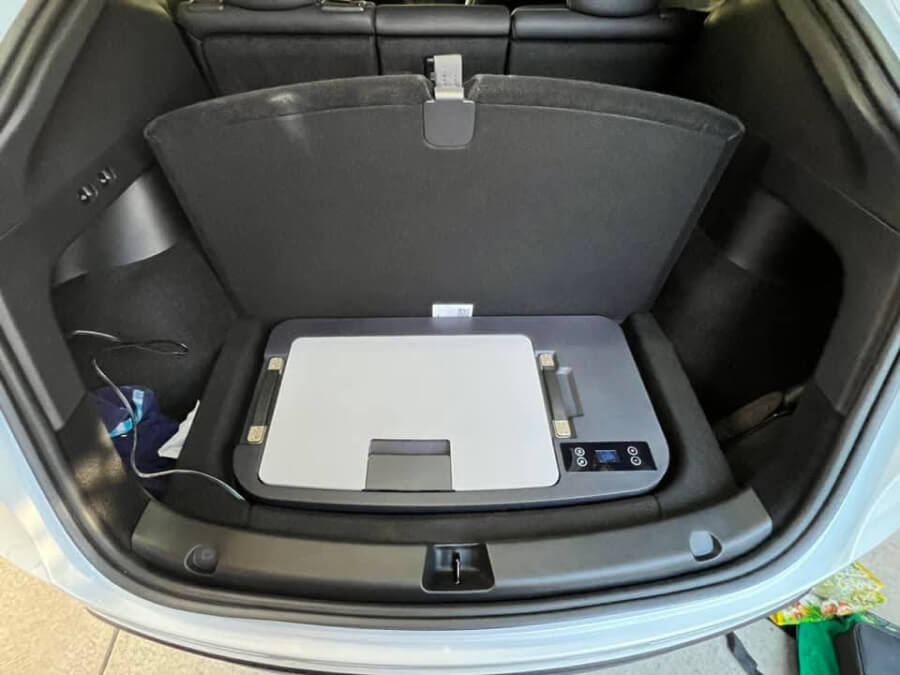 tesla model y fridges in pics option 1