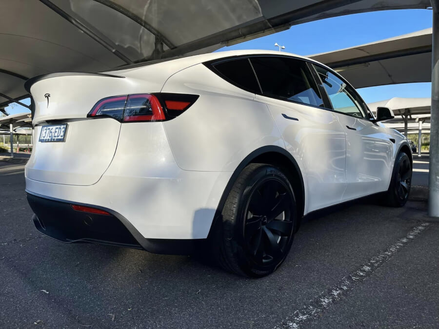 David’s New Spoiler & Ceramic Coating (Model Y)